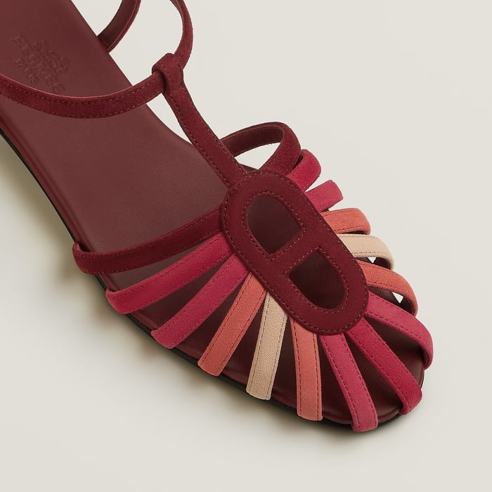Multicolore Rouge H Nour Sandal