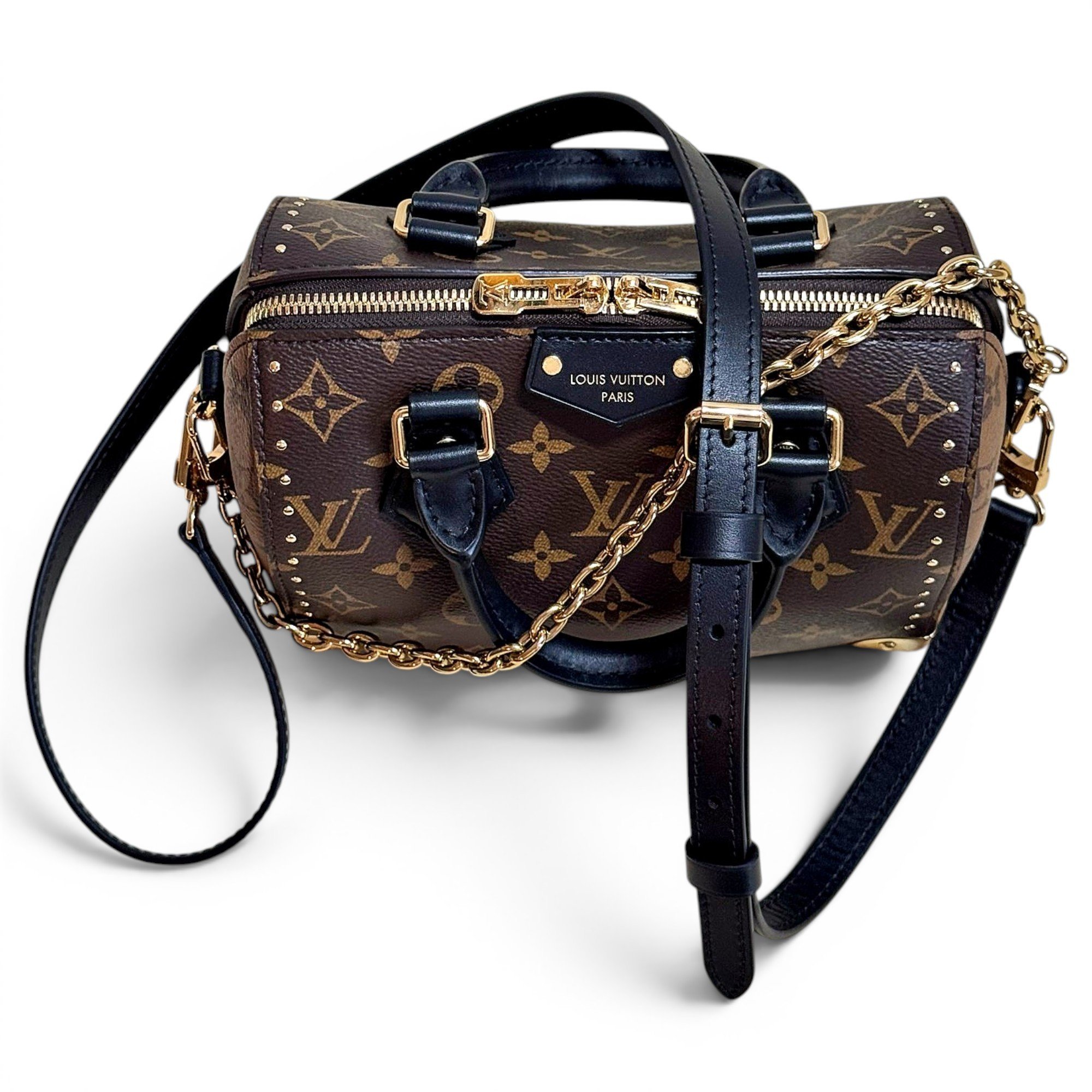 Speedy Bandoulière leather crossbody bag