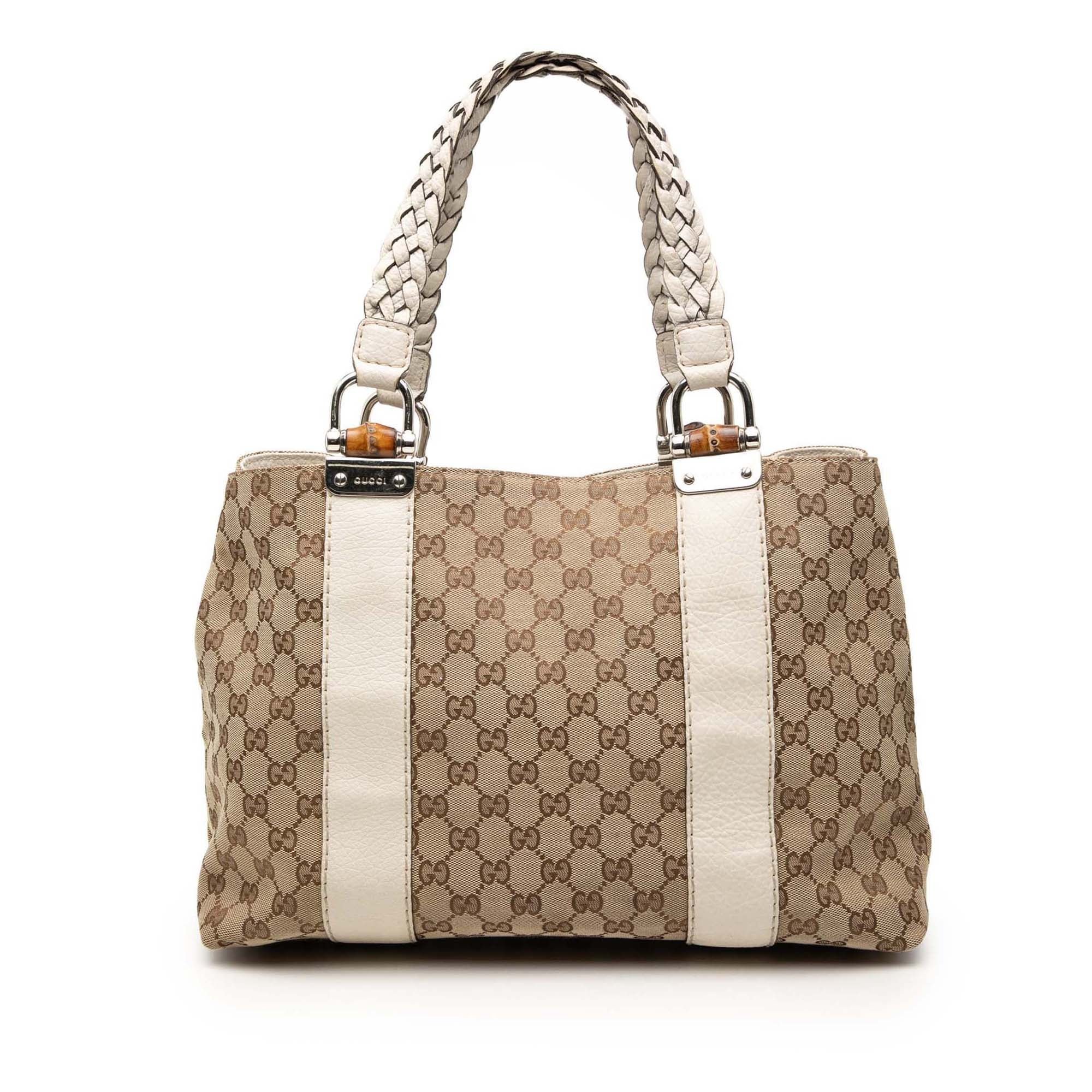 Bamboo leather tote