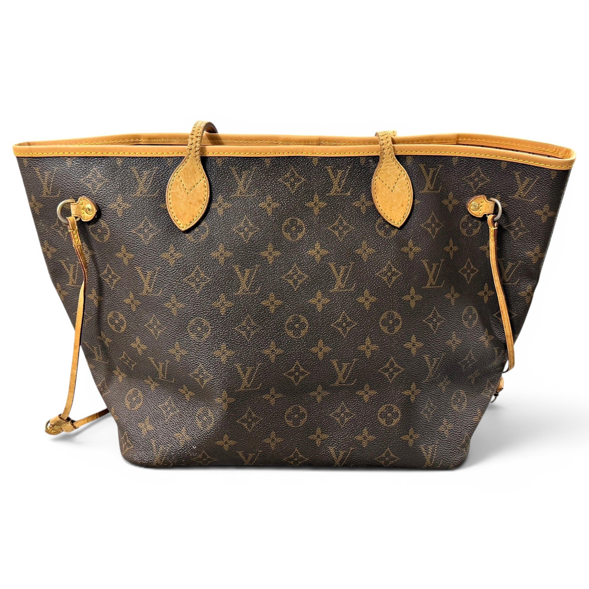Neverfull leather tote