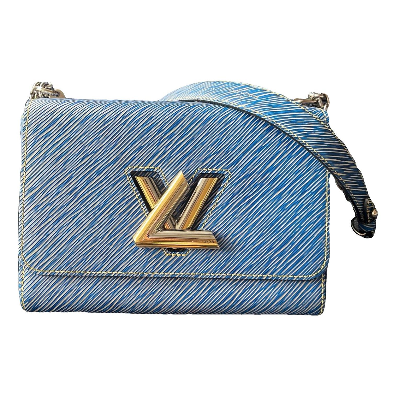 Twist leather handbag