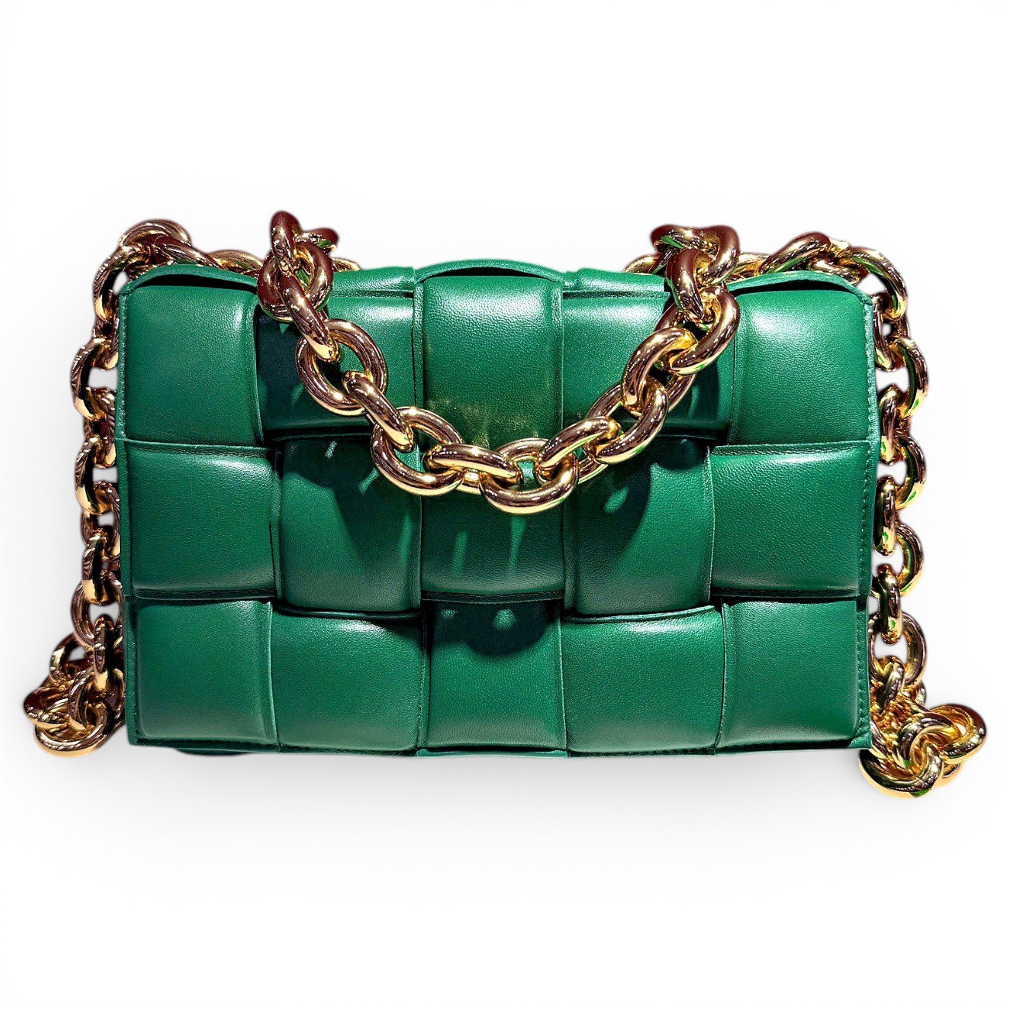 Bottega Veneta Chain Cassette leather handbag