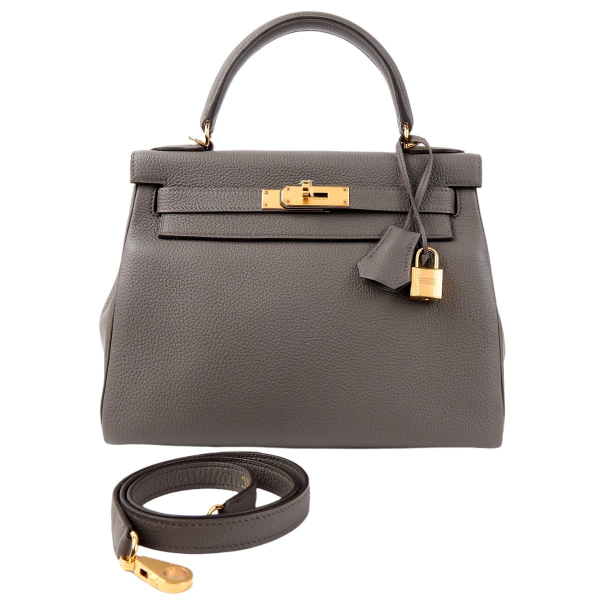 Kelly 28 leather handbag