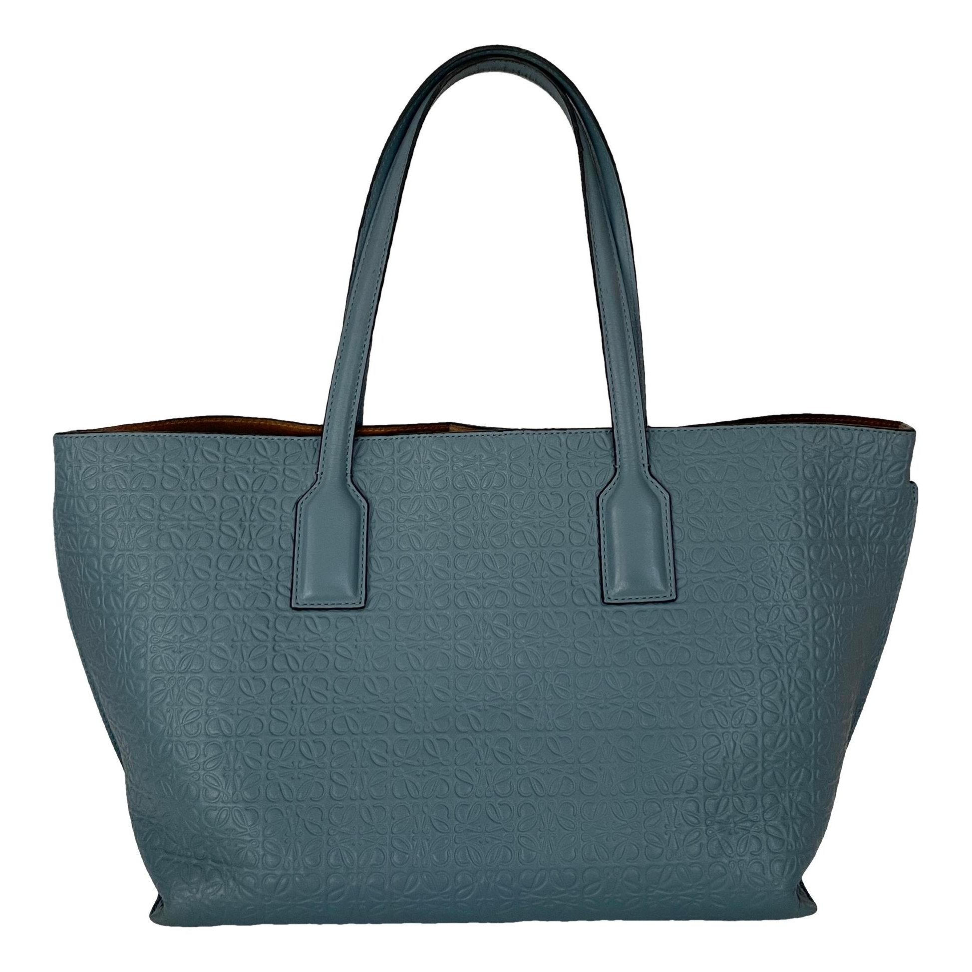 T Shopper leather tote