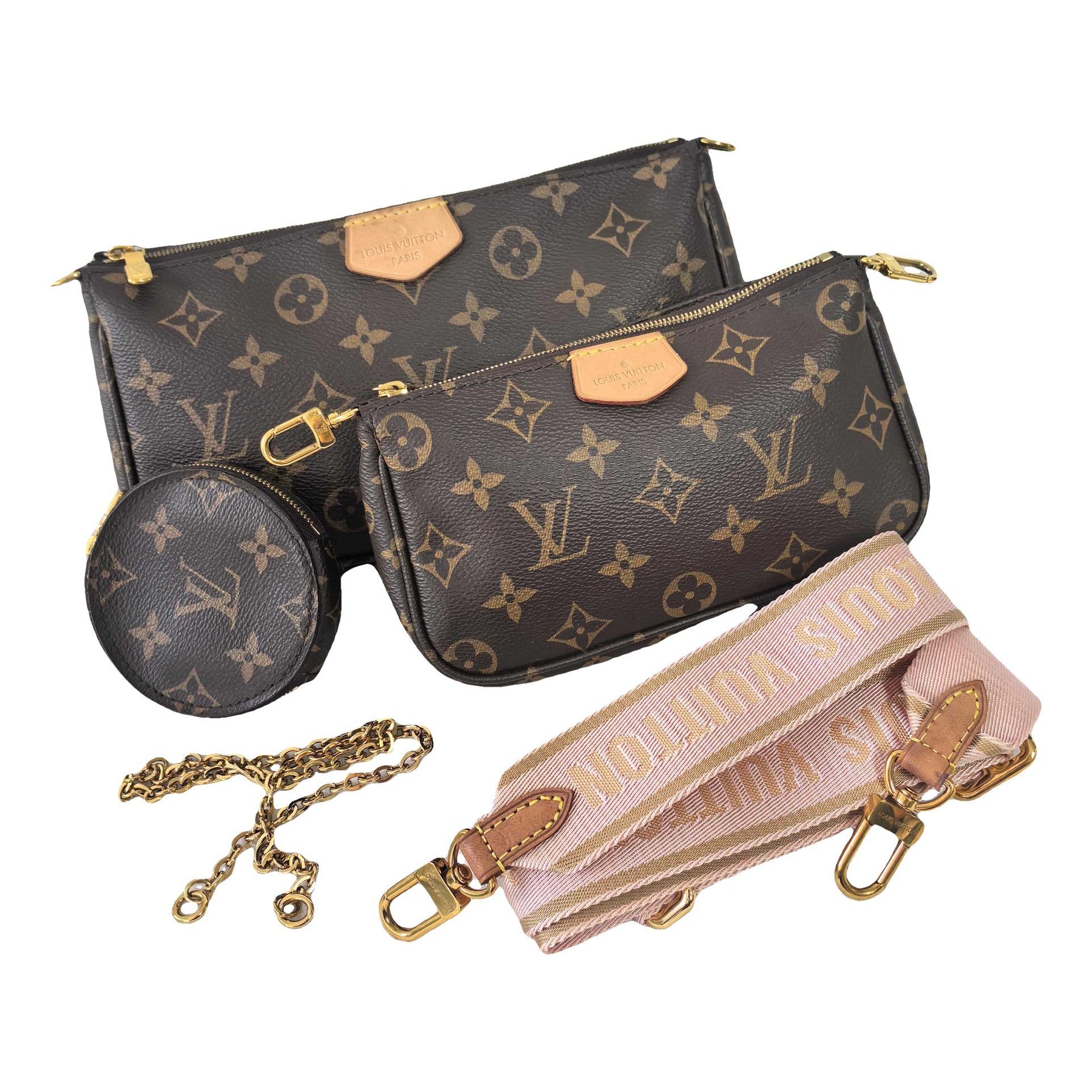 Multi Pochette Accessoires leather handbag