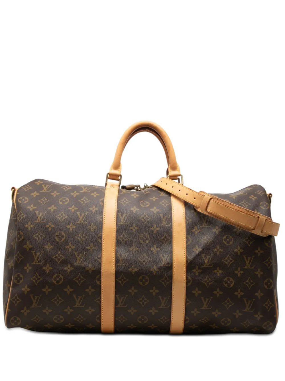 Louis Vuitton 2001 Monogram Keepall Bandouliere 50 travel bag