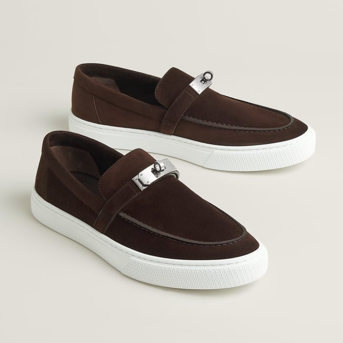 Marron Ébène Game Slip-on Sneaker