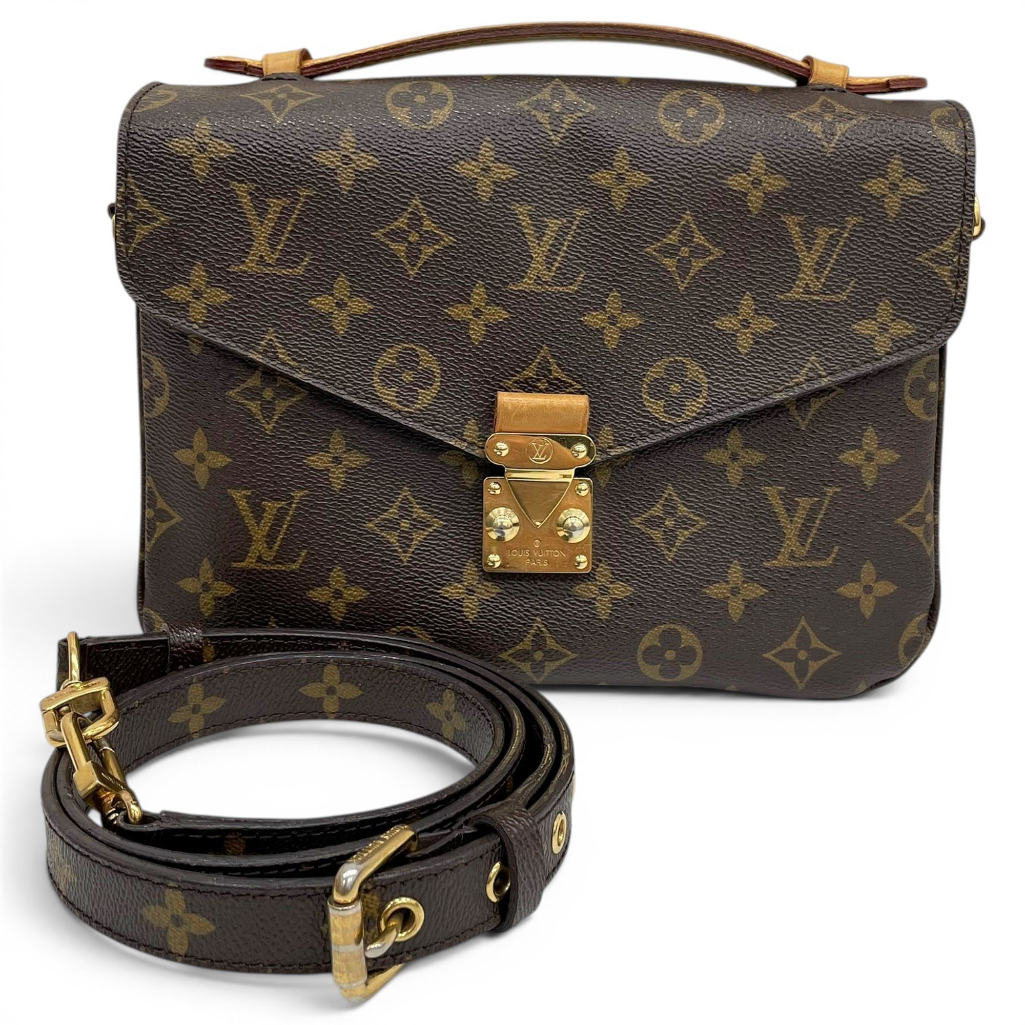 Metis leather handbag