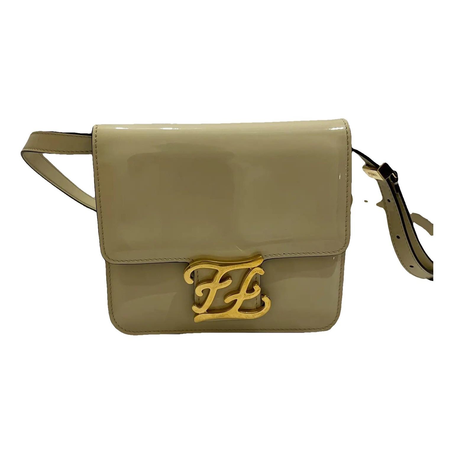 Patent leather crossbody bag