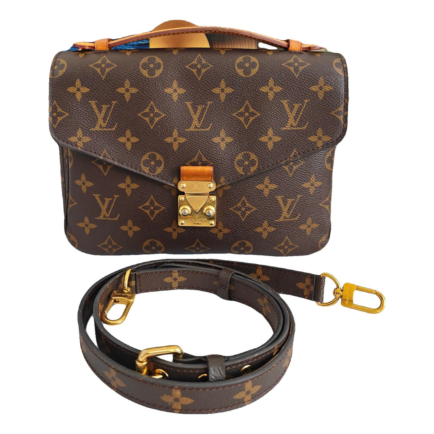 Metis leather handbag