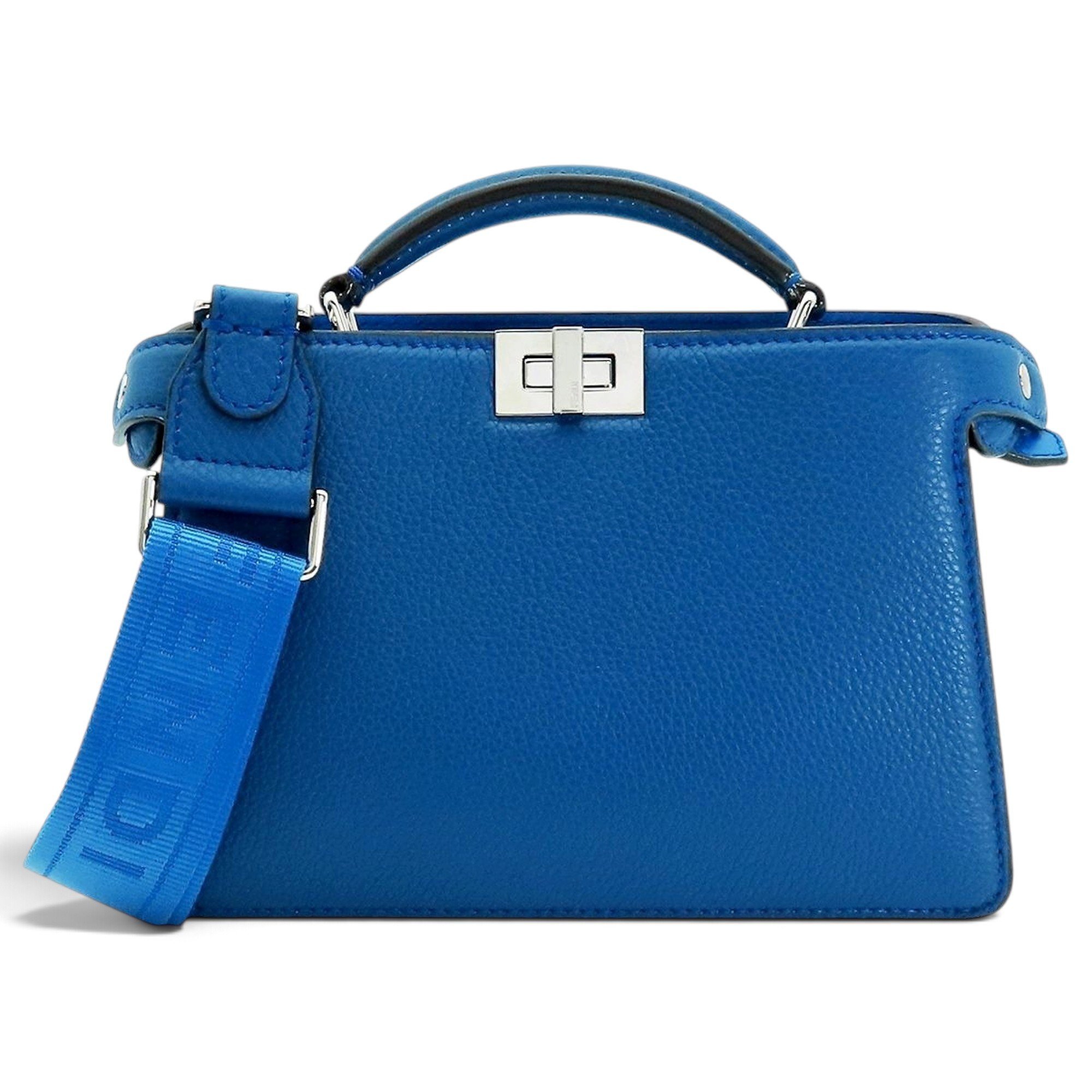 Peekaboo leather handbag