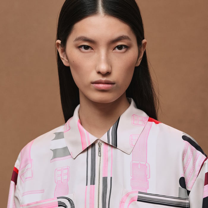 Gris Pierre De Lune "Bride a Bloc" Jacket
