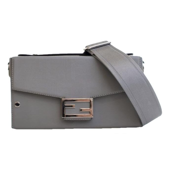 Baguette leather crossbody bag