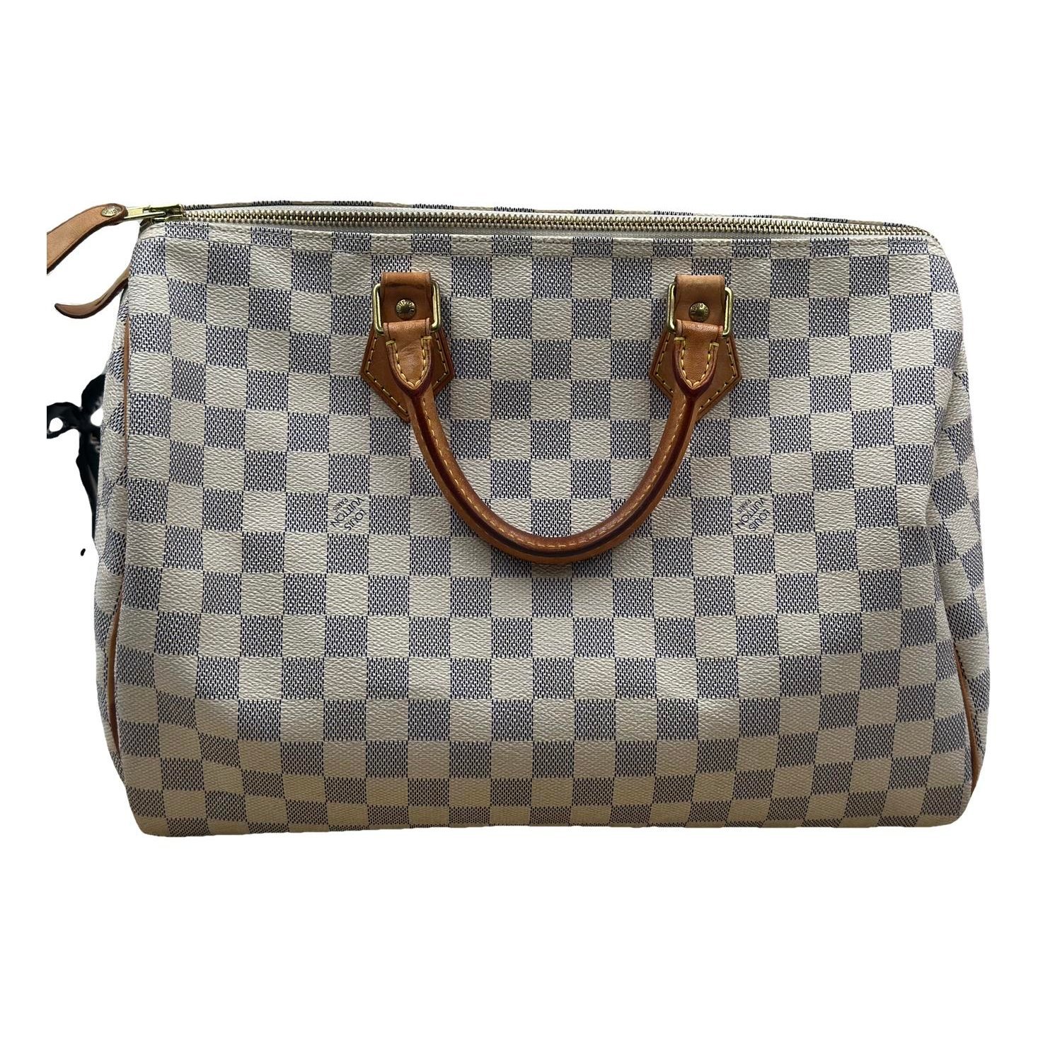 Speedy leather handbag