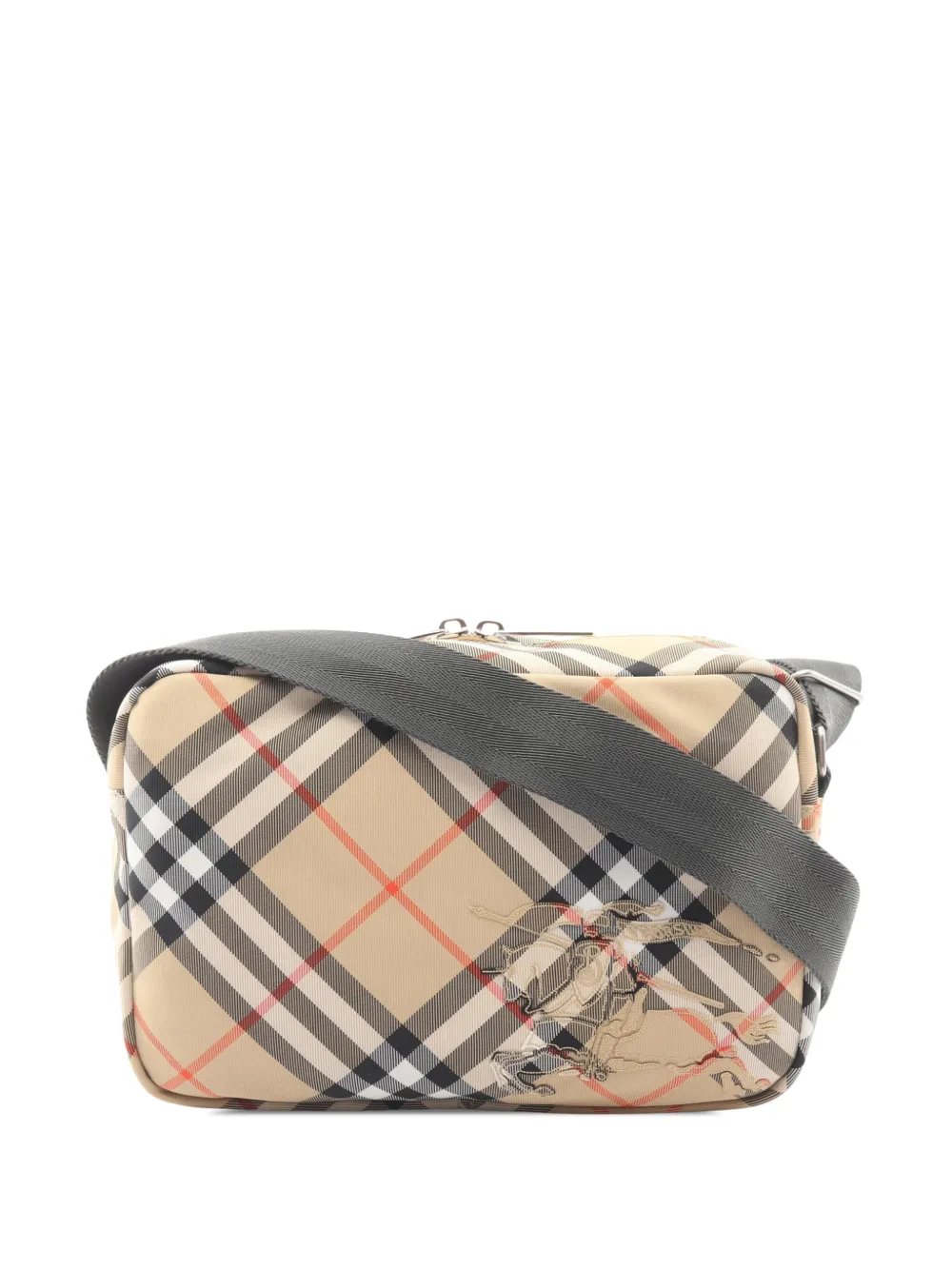 2015-2026 Supernova Check Canvas crossbody bag