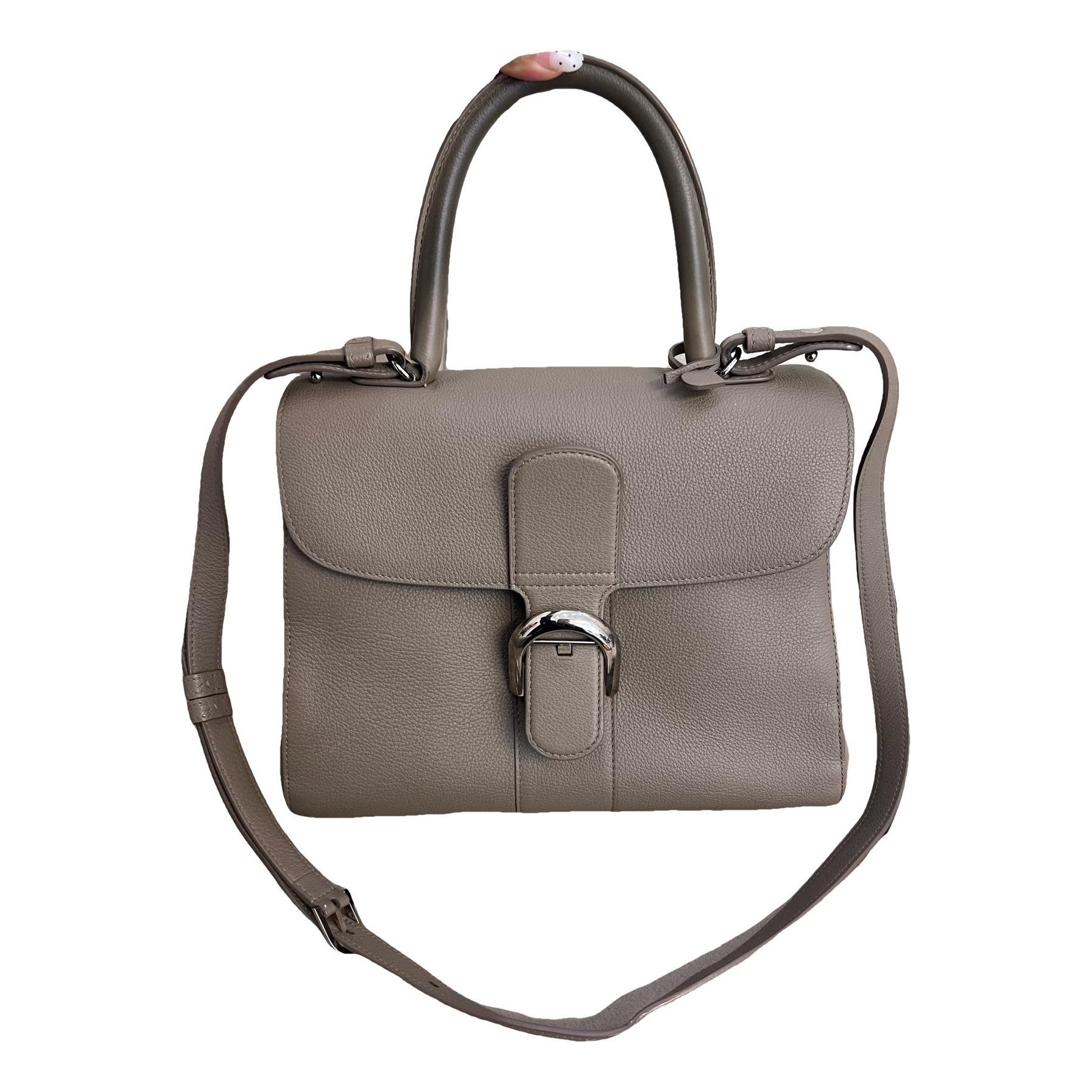 Brillant leather handbag