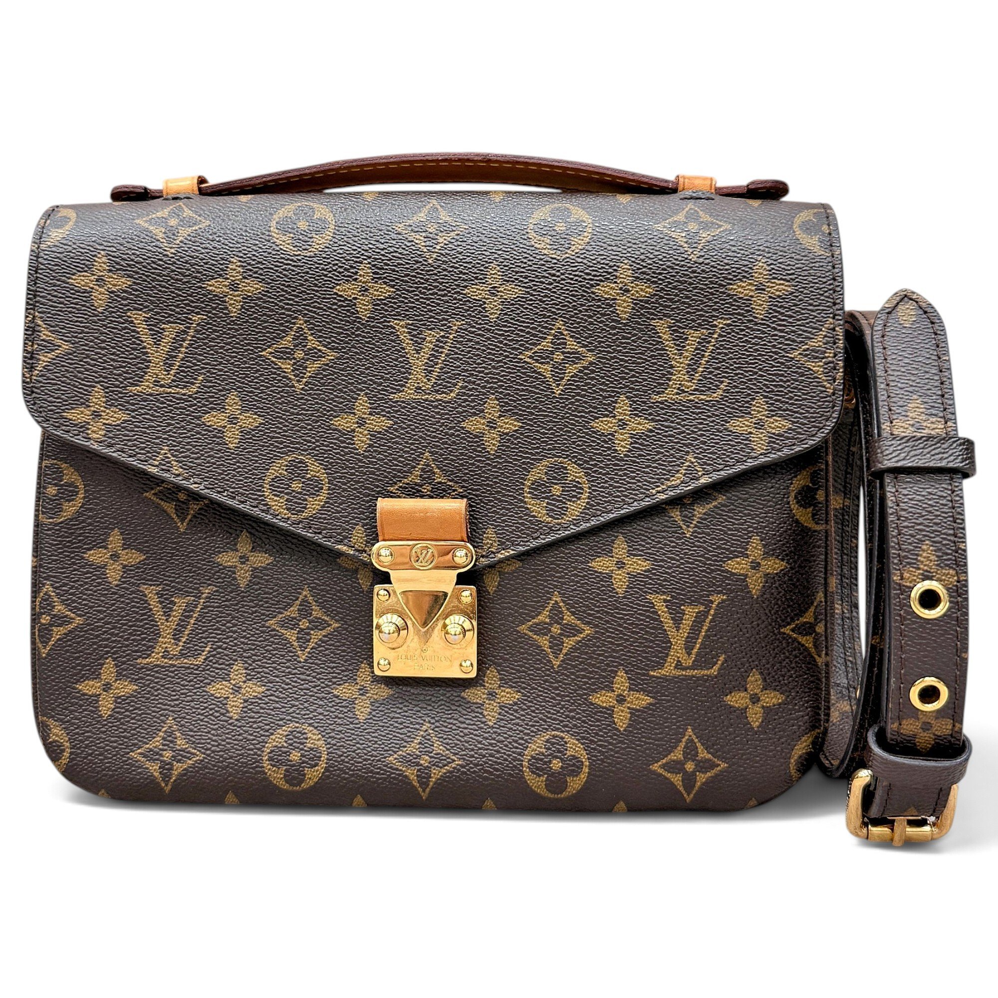 Metis leather handbag