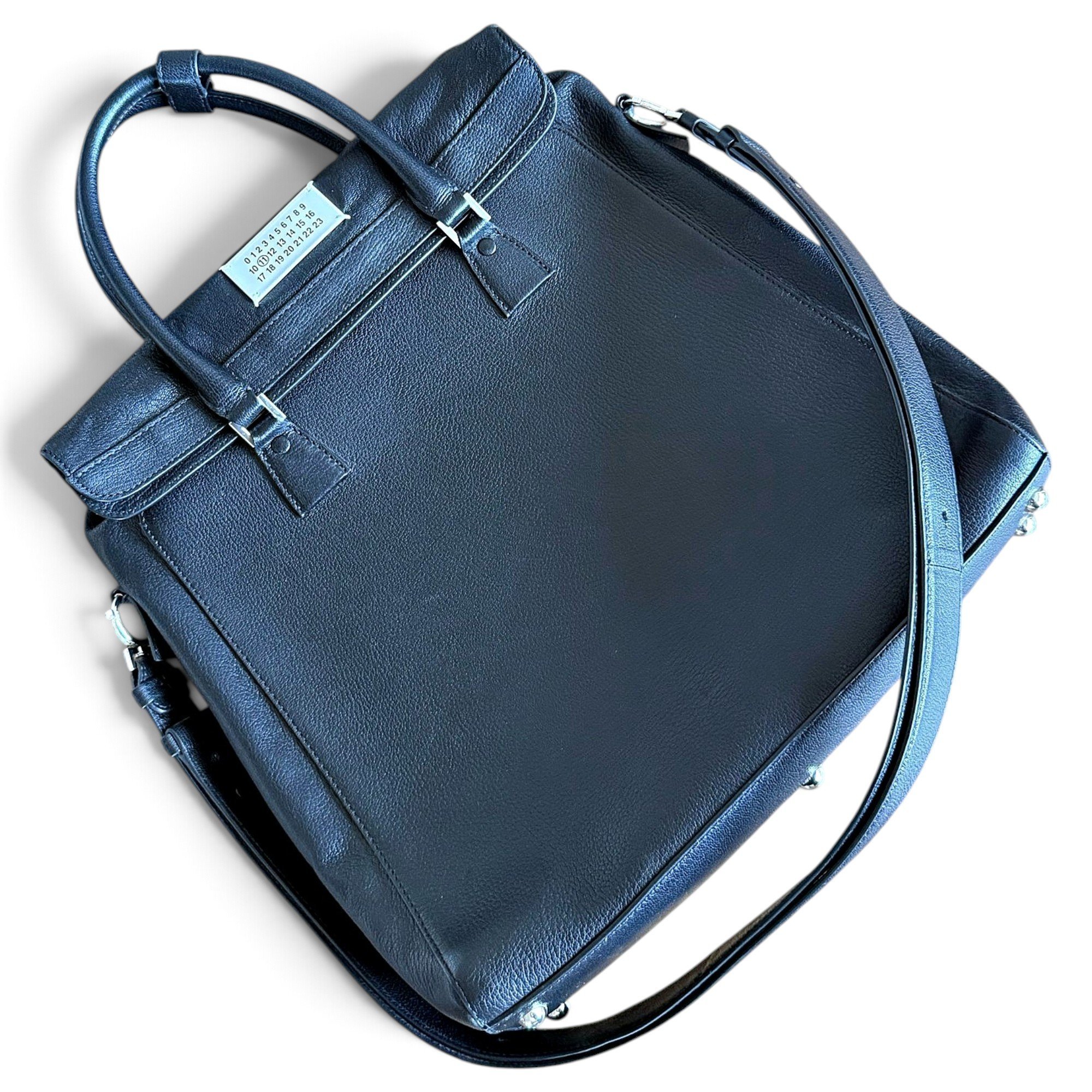 Leather backpack