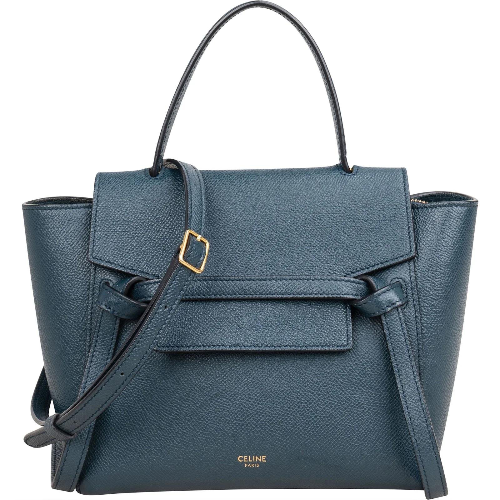 Belt leather handbag