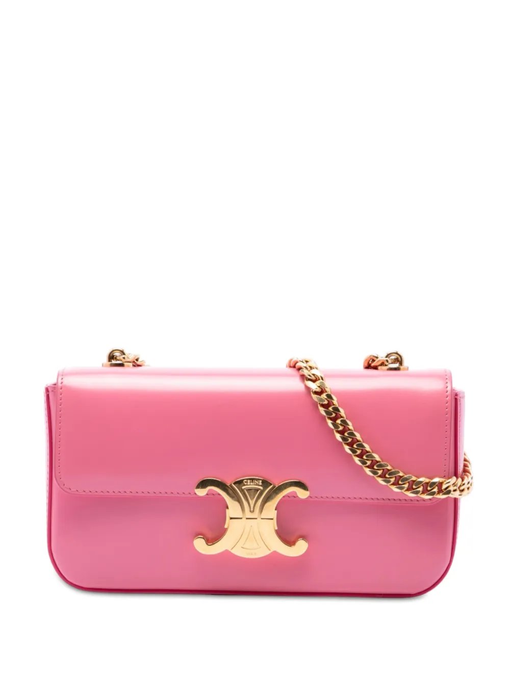 2021 Shiny Calfskin Claude Chain shoulder bag