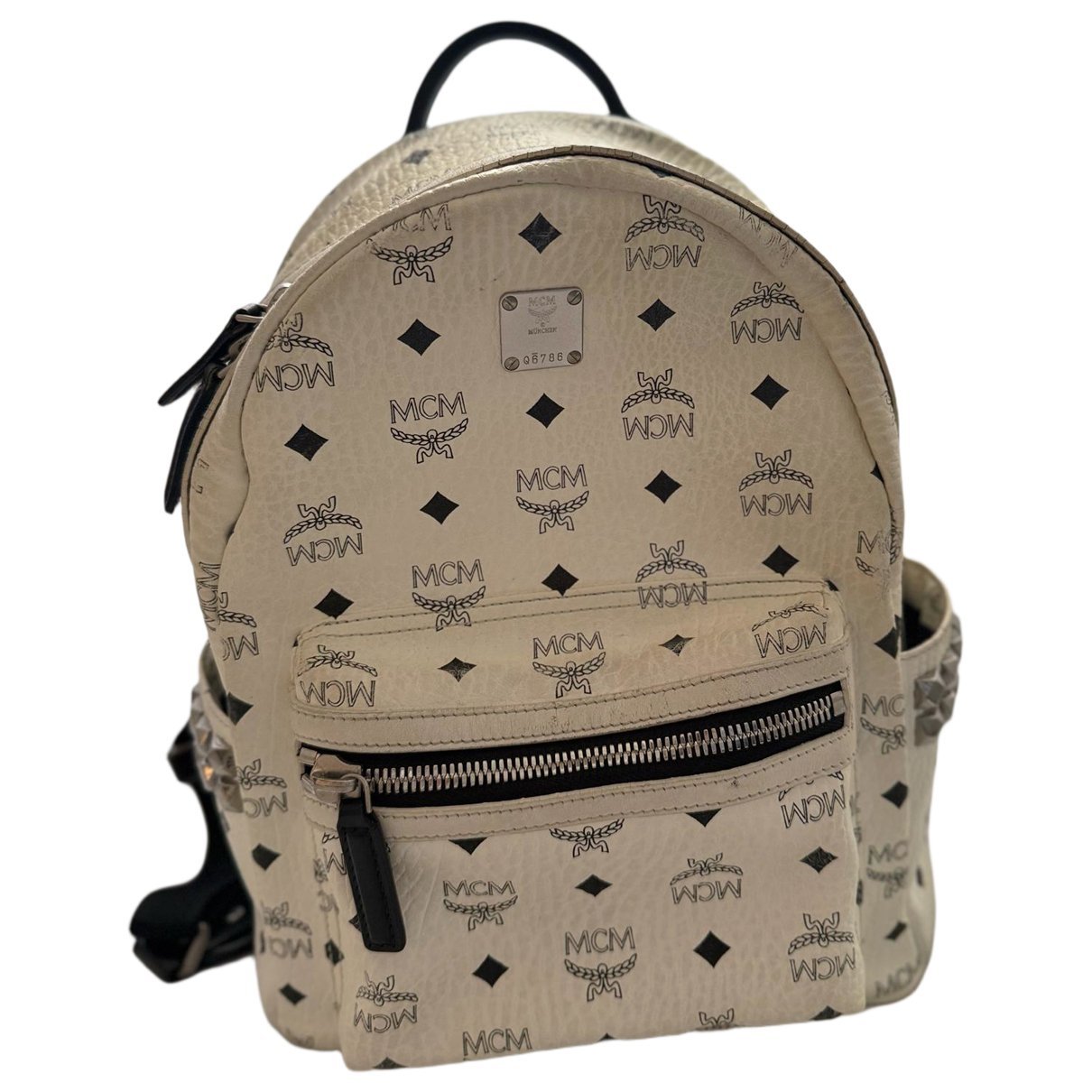 Stark leather backpack