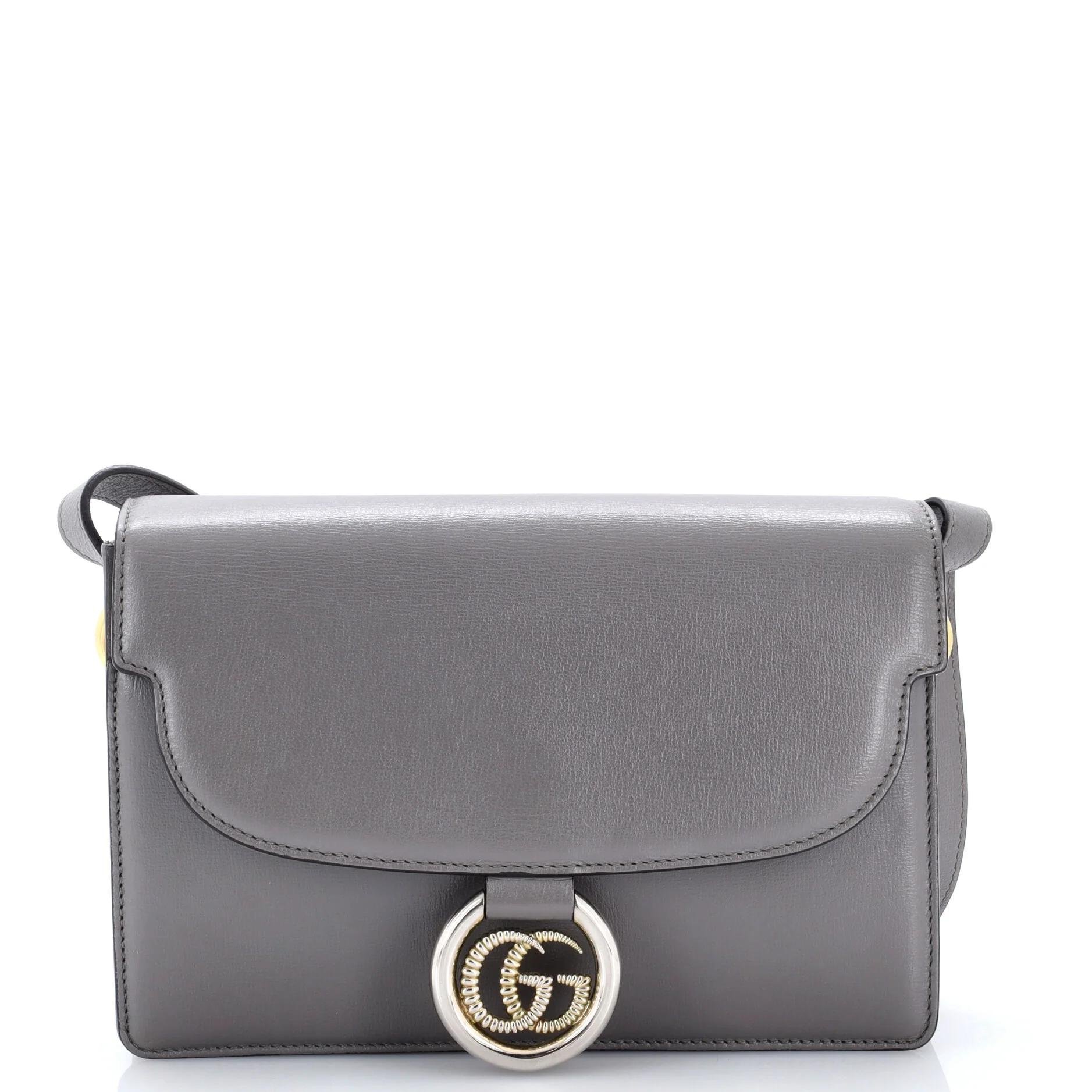 Leather crossbody bag