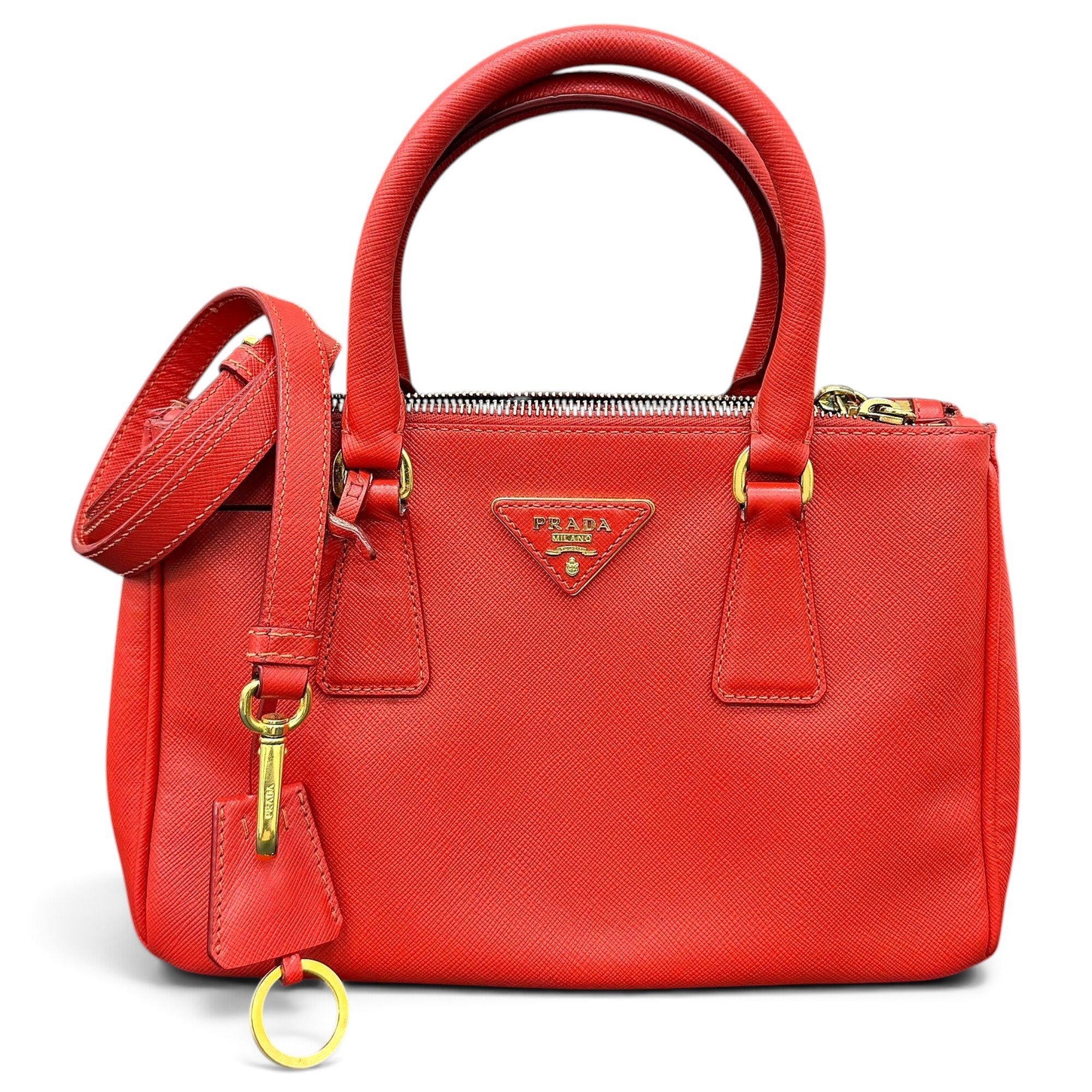 Galleria leather handbag