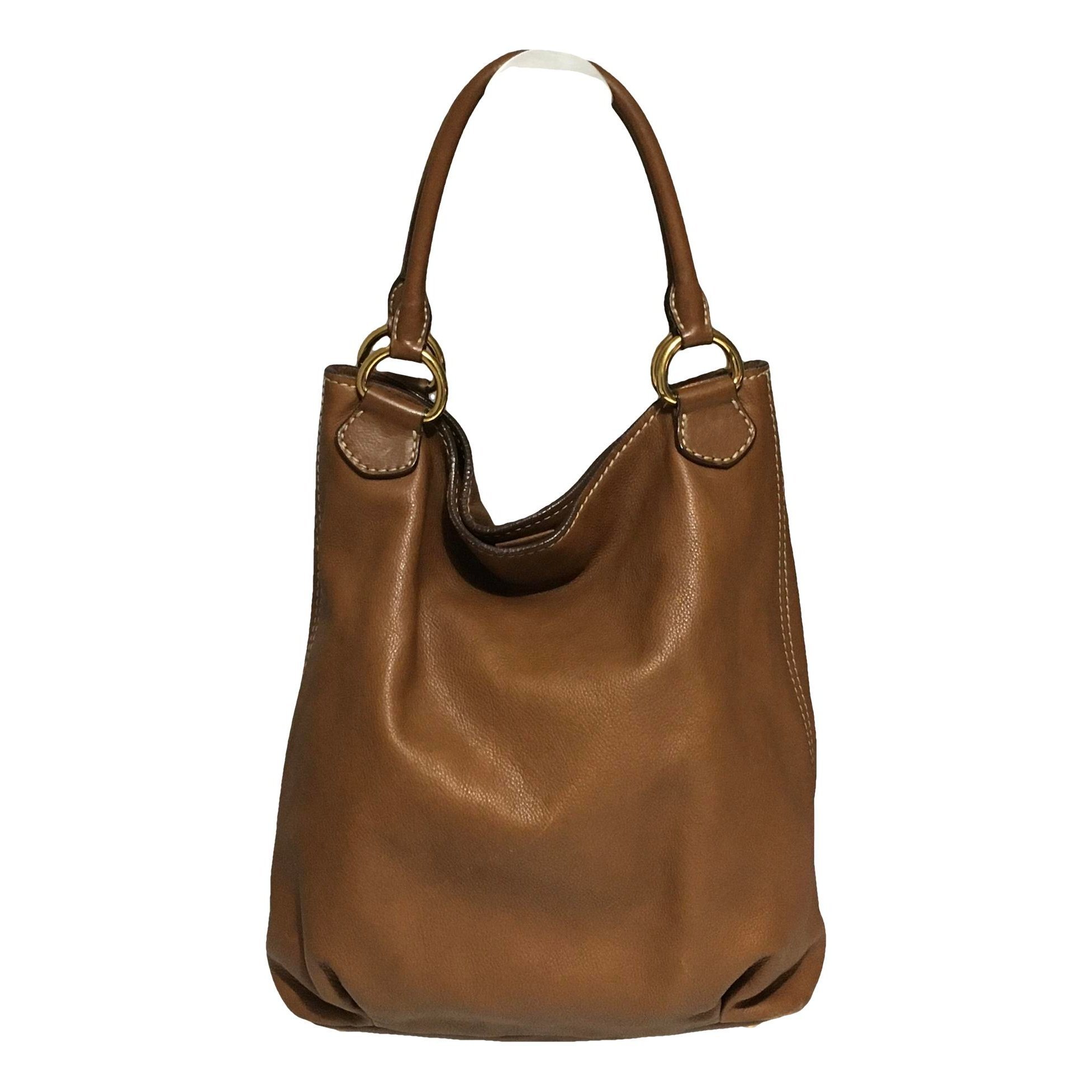 Leather handbag