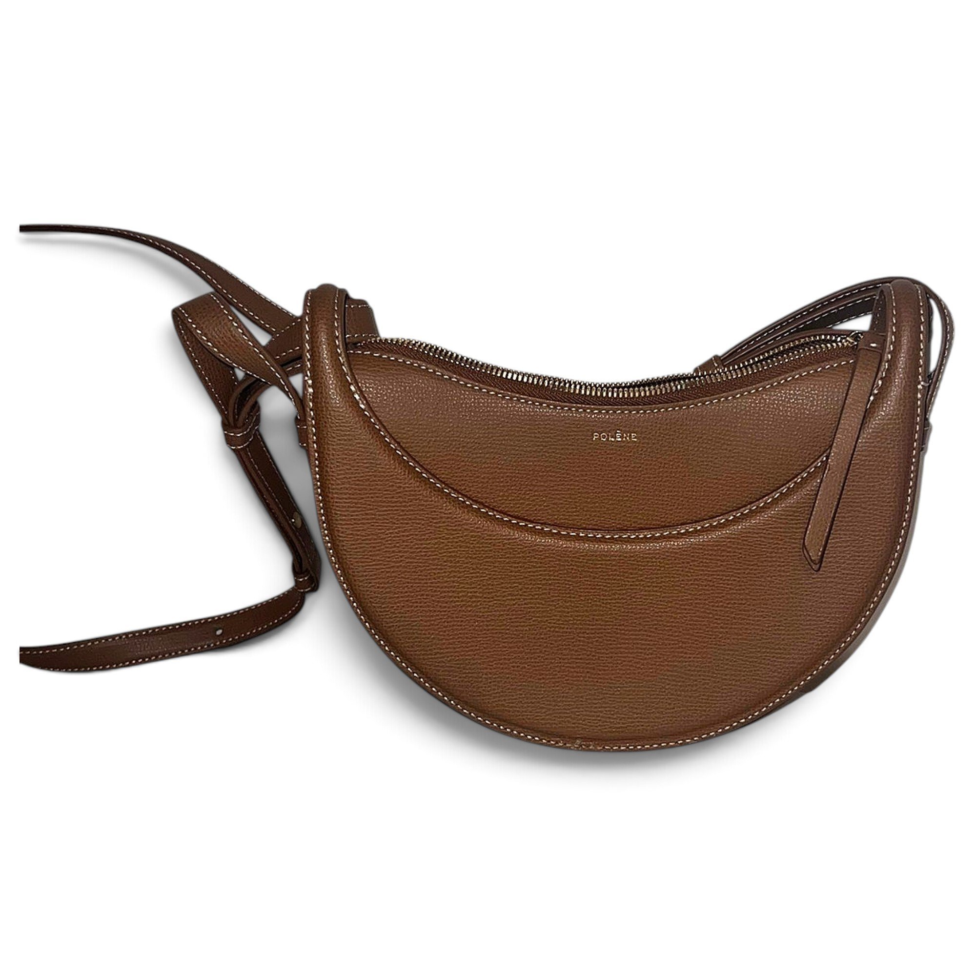 Numéro Dix leather crossbody bag