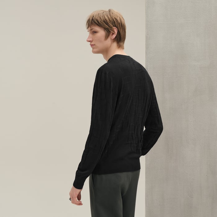Noir "Meli-mors Integral" Crewneck Sweater