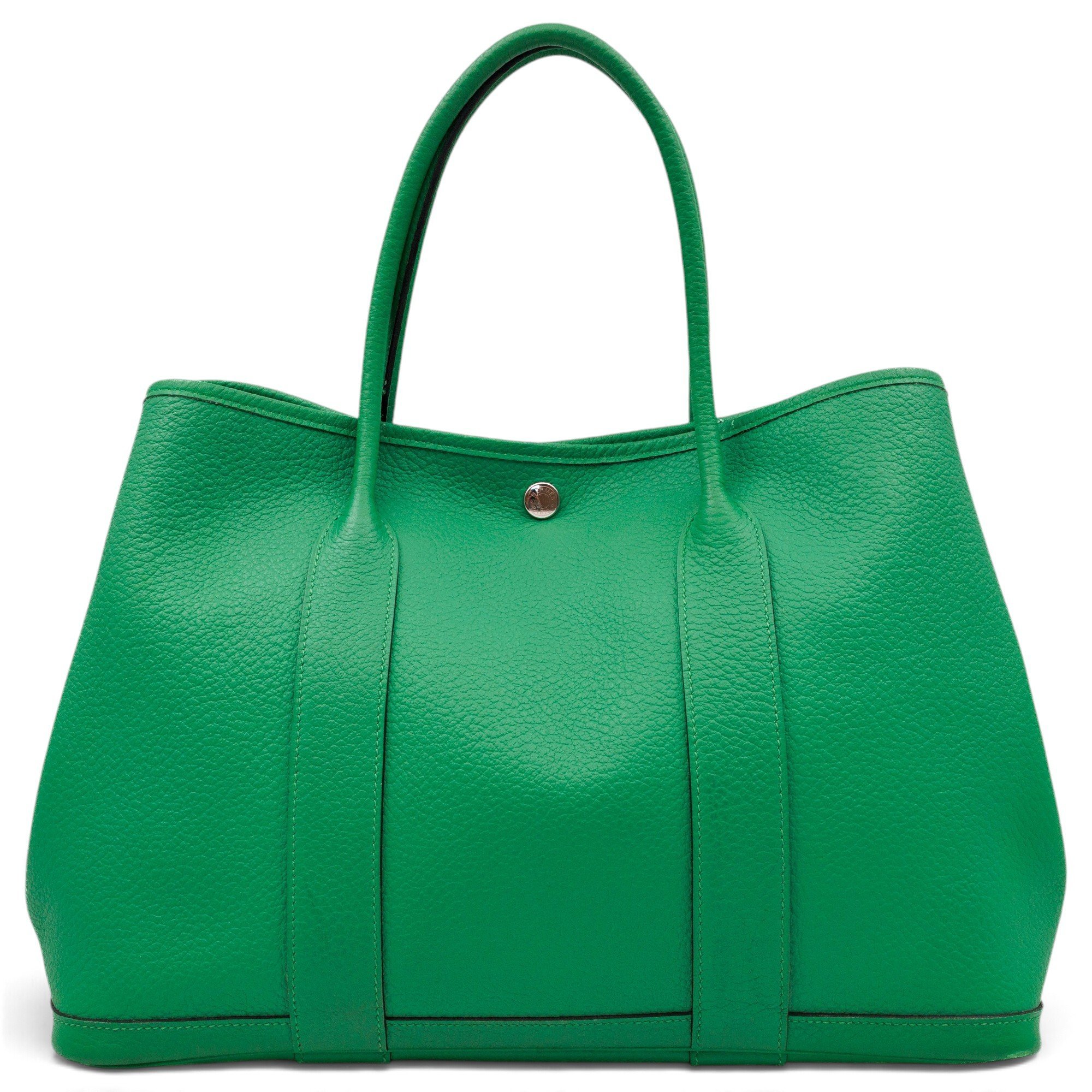 Garden Party leather handbag