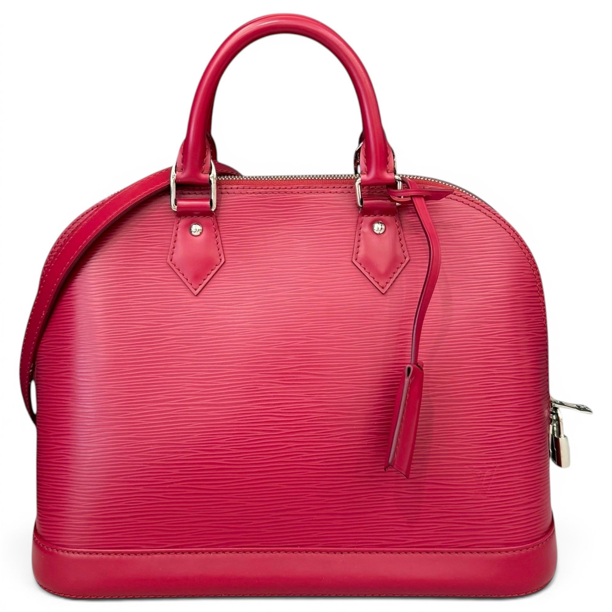 Alma pony-style calfskin handbag