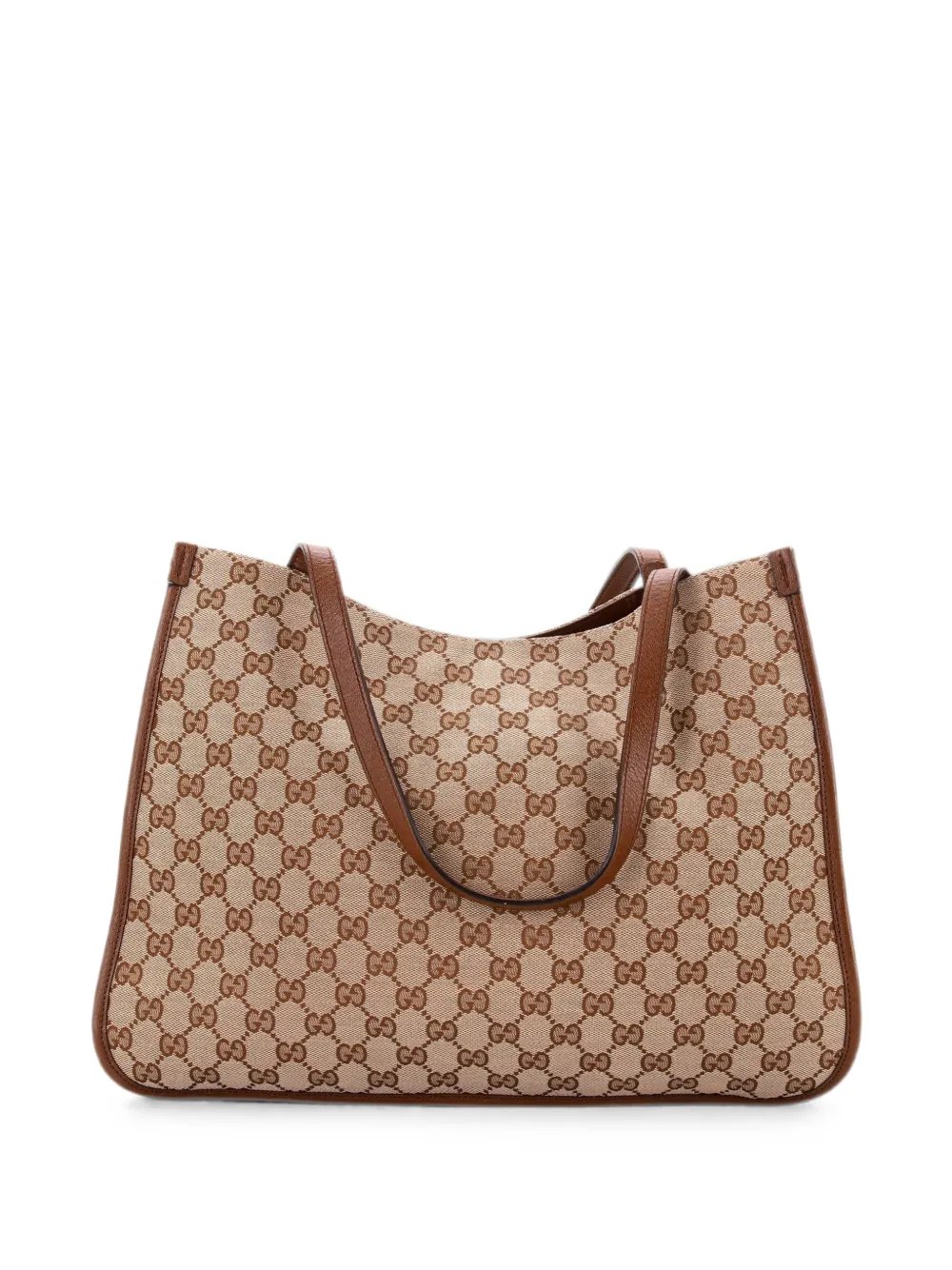 Horsebit 1955 GG Canvas with Leather Medium tote bag