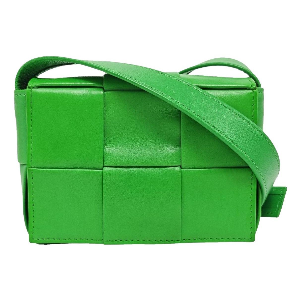 Brick Cassette leather handbag