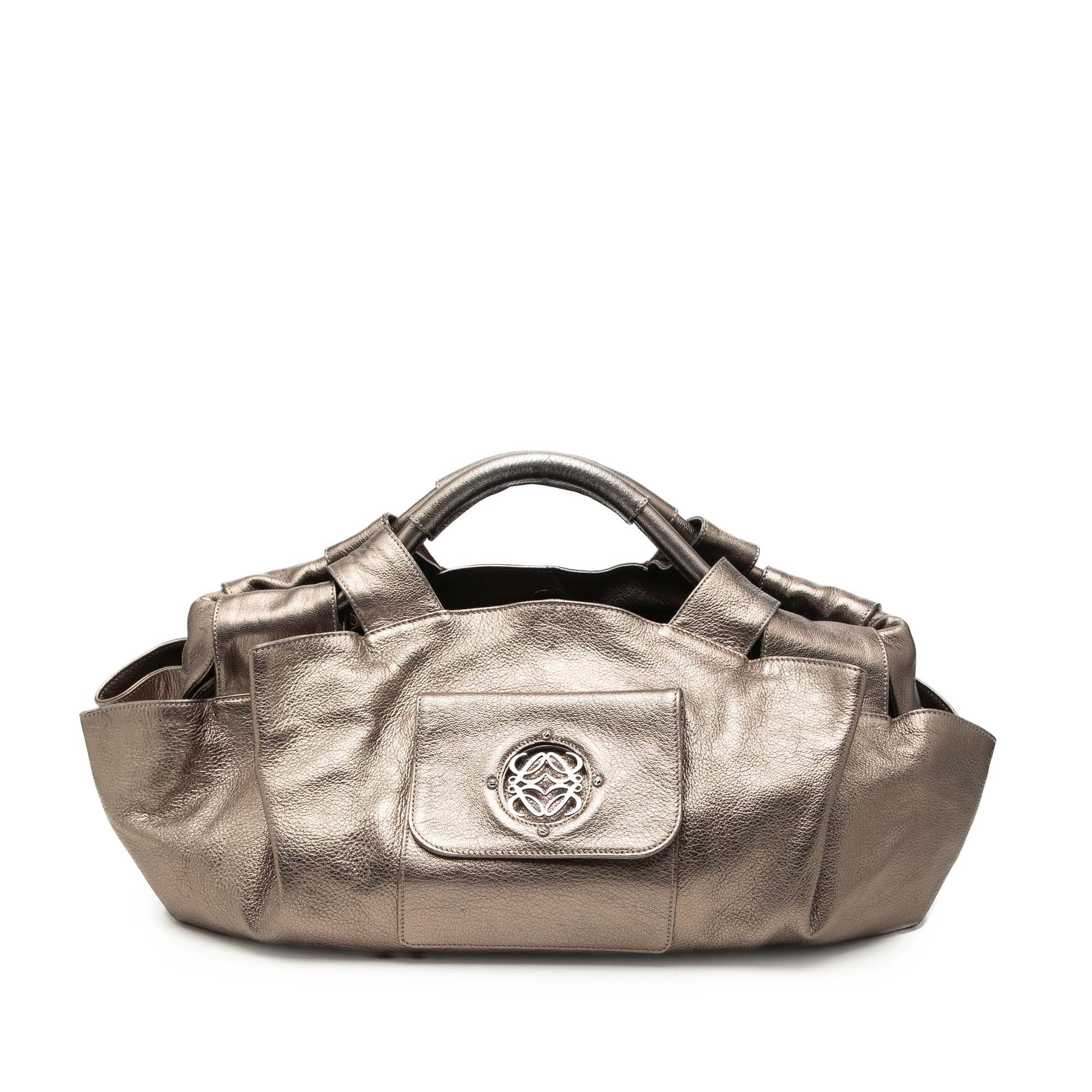 Anagram leather bag