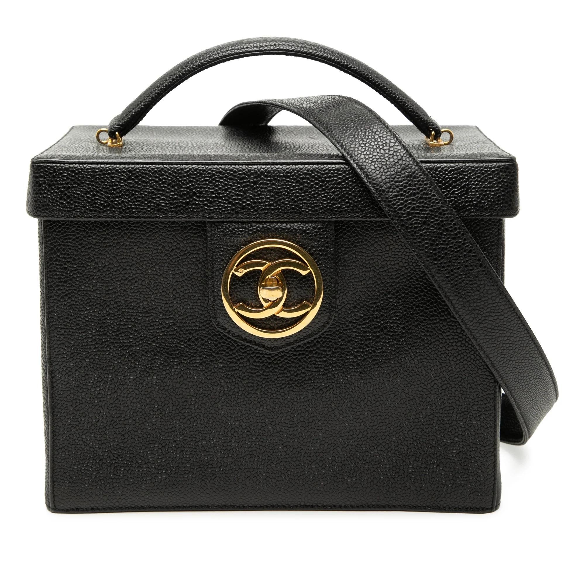 Vanity leather satchel