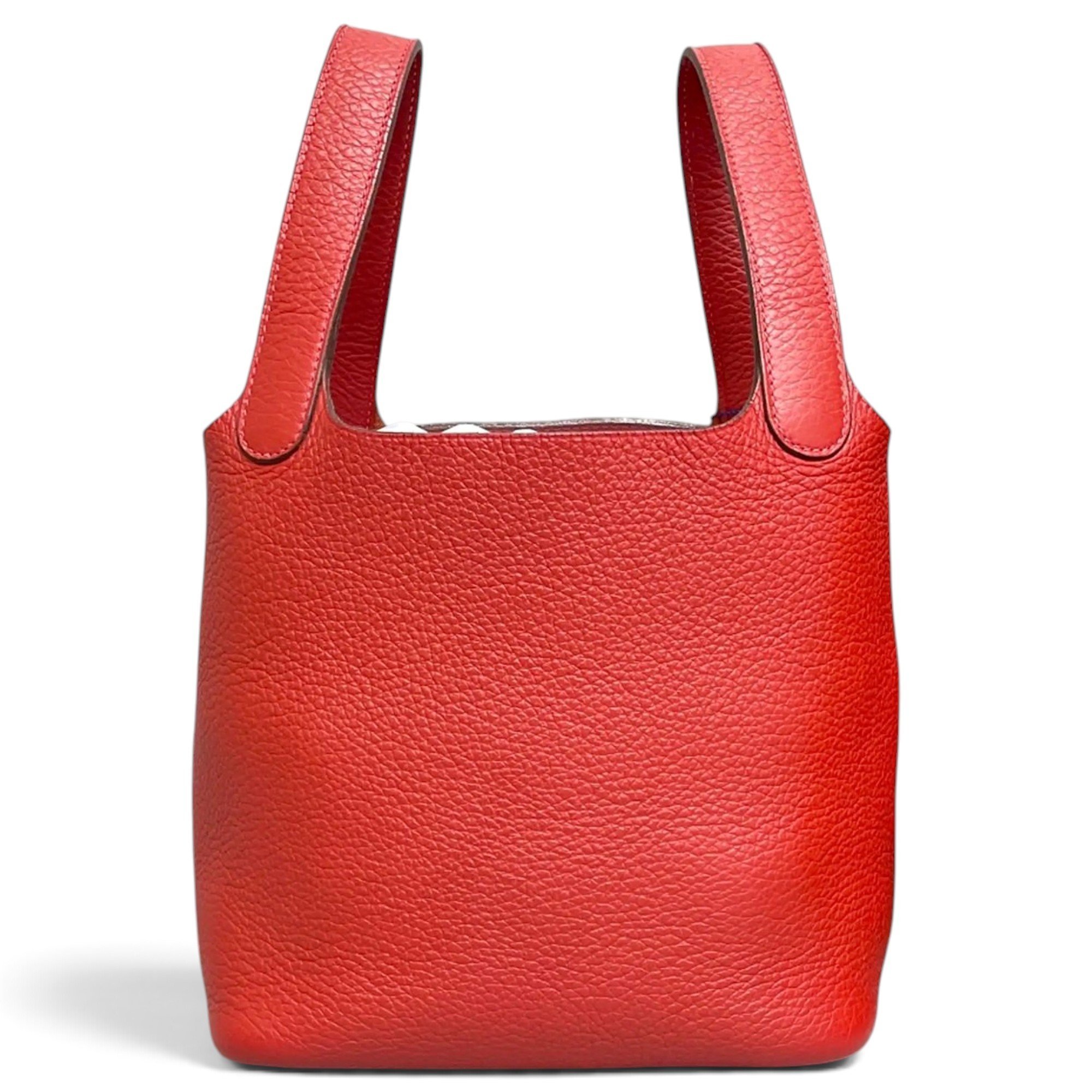 Picotin leather handbag