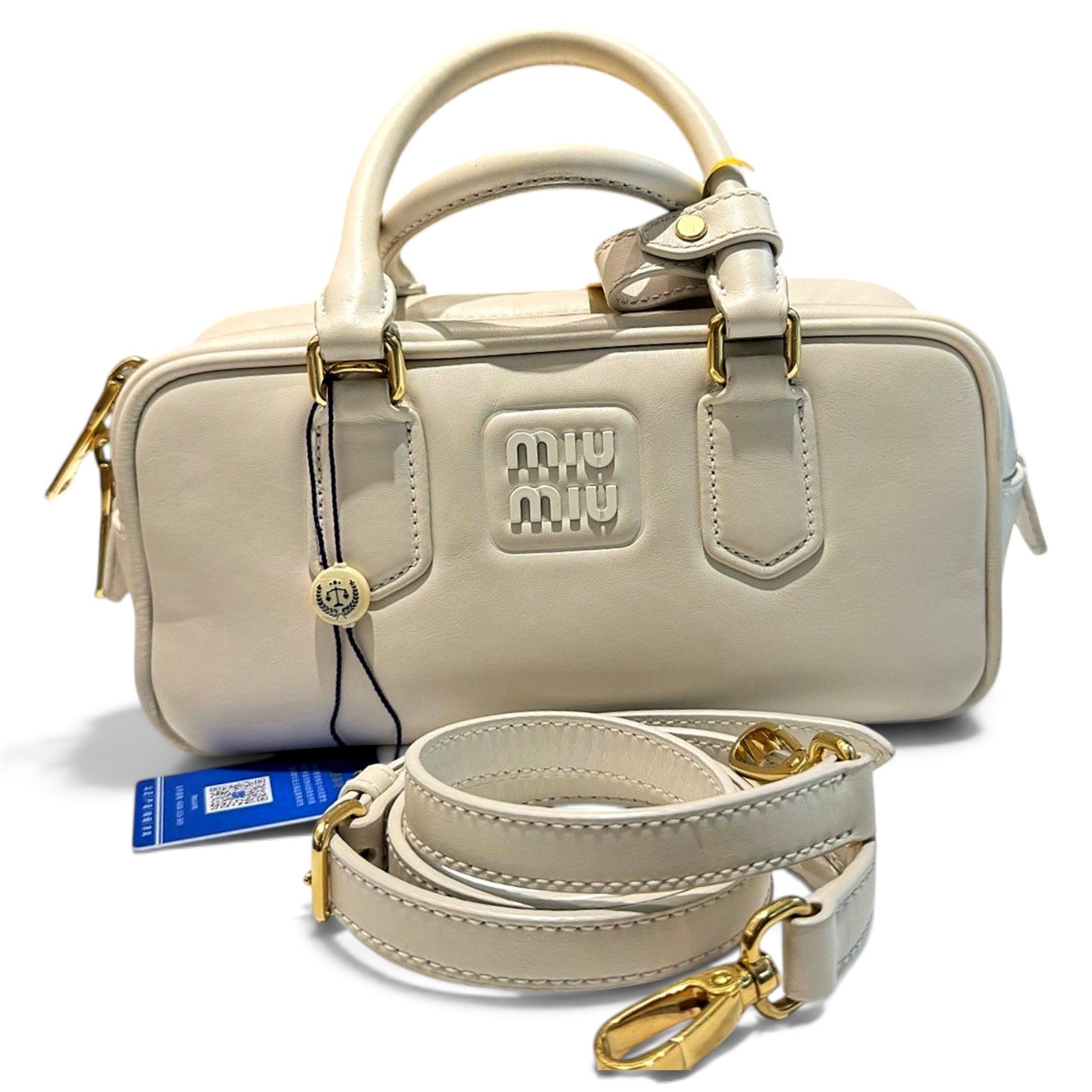 Miu Miu Arcadie leather handbag