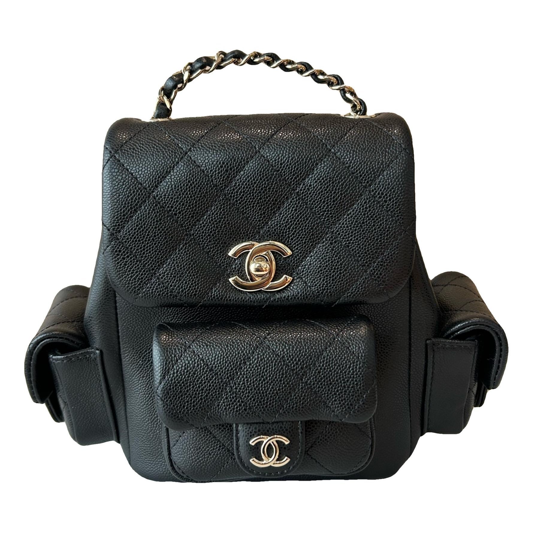 Duma leather backpack