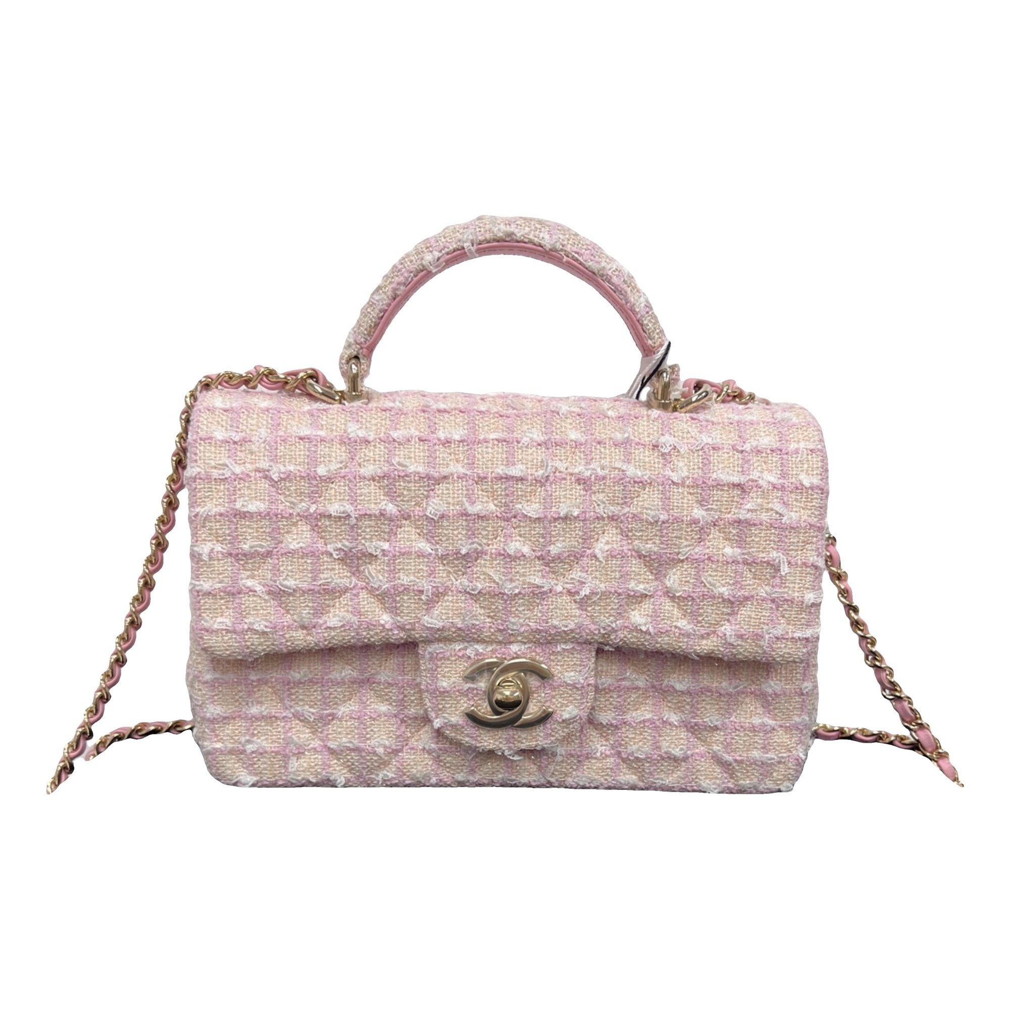 Tweed handbag