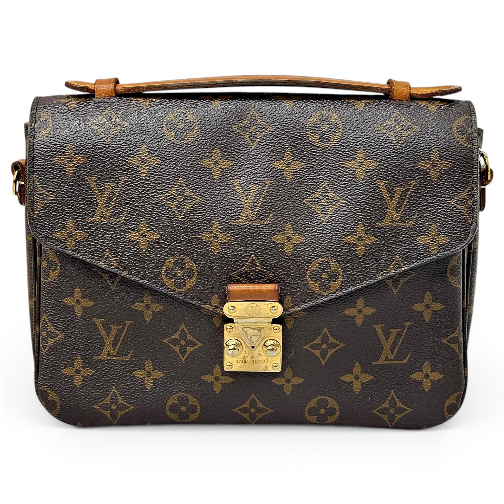 Metis leather handbag
