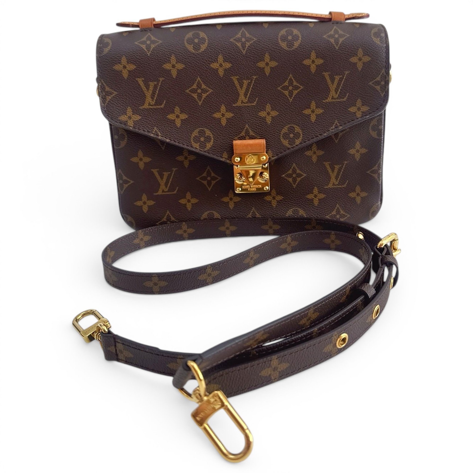 Metis leather handbag