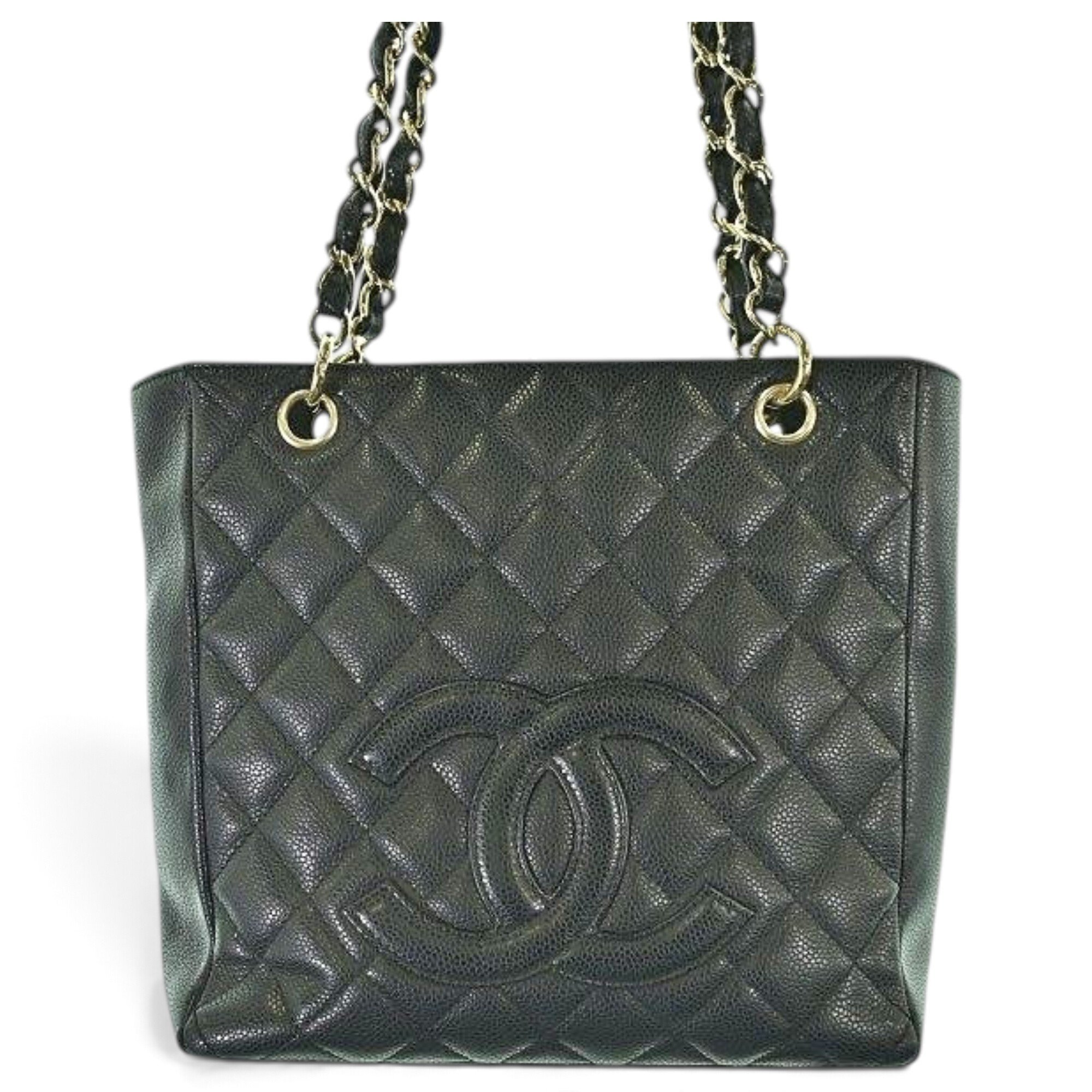 Leather tote