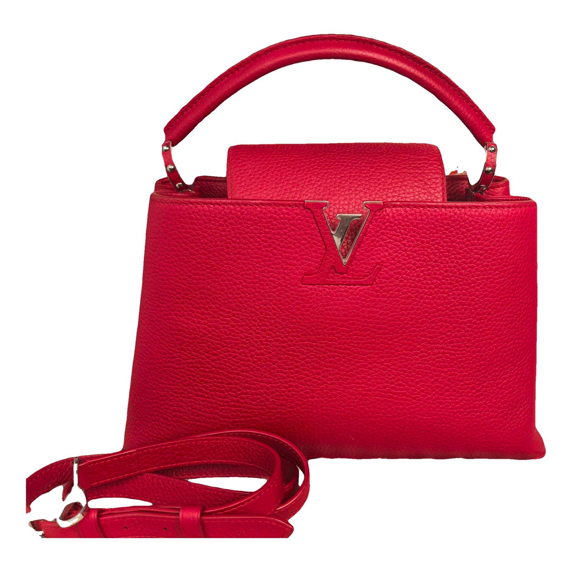 Capucines leather handbag