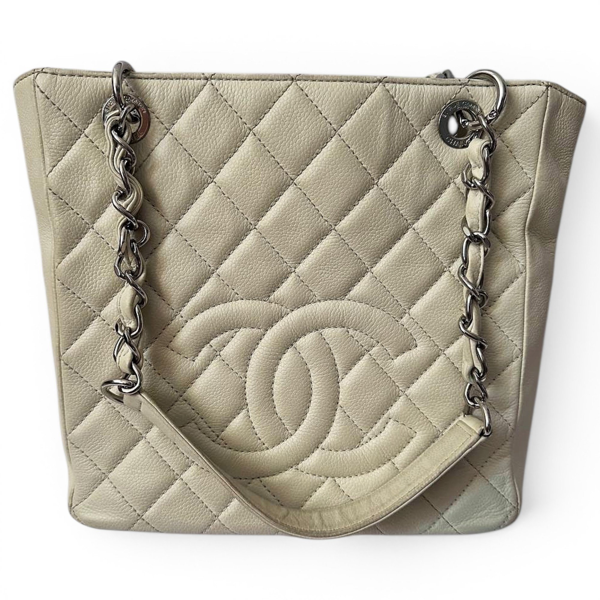 Petite Shopping Tote leather tote