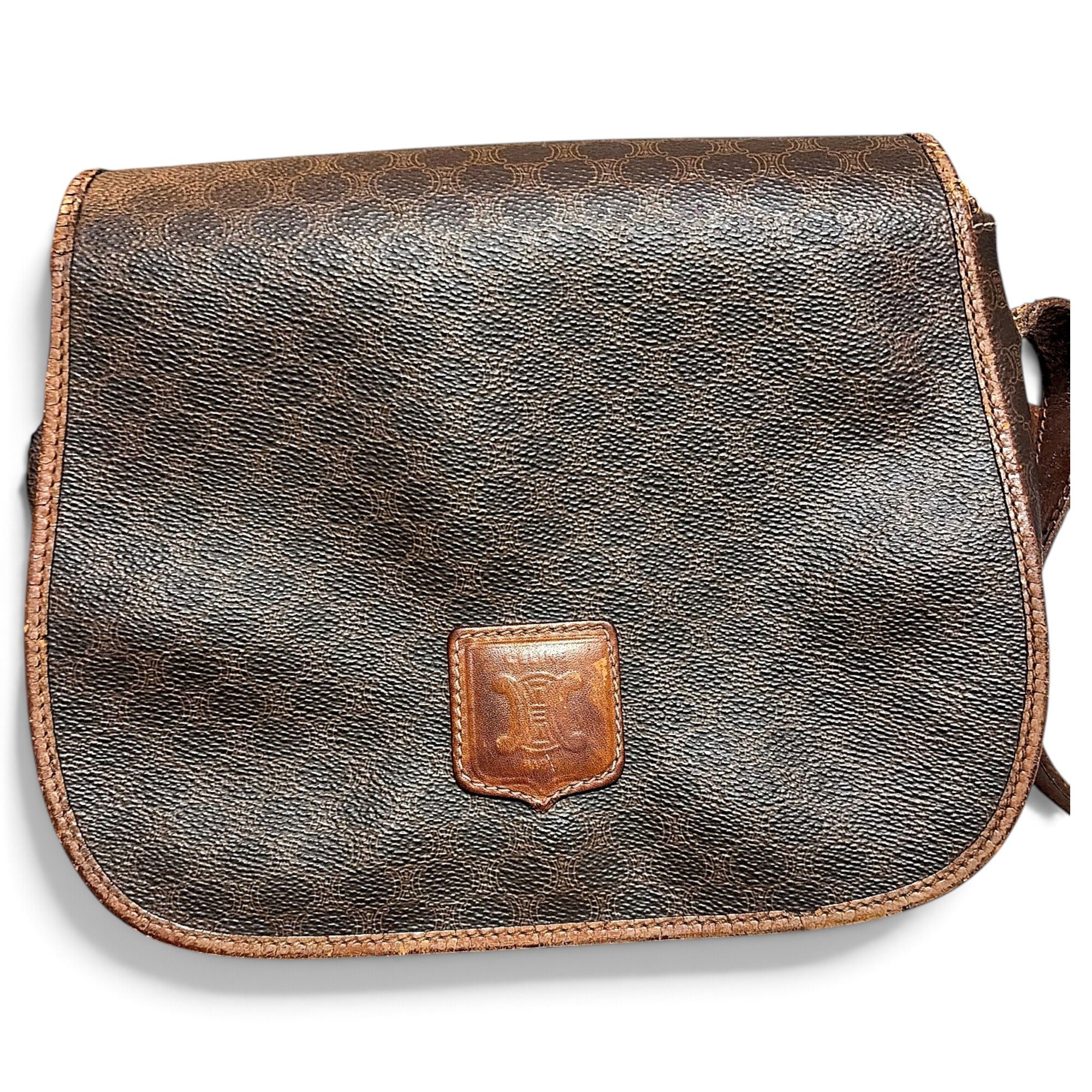 Leather crossbody bag