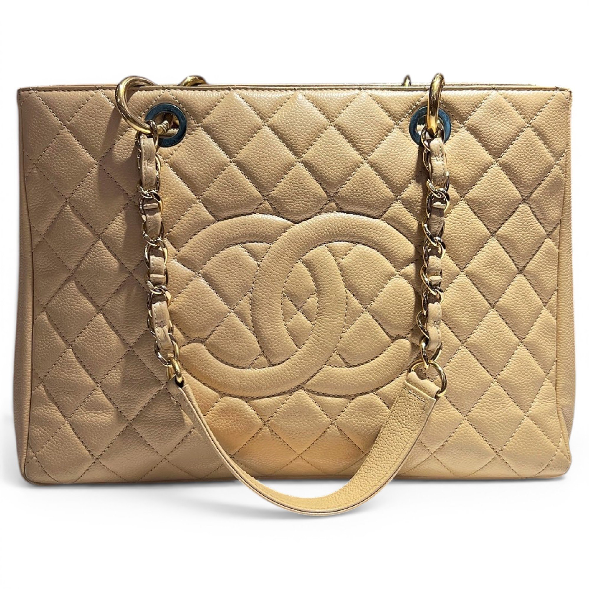 Grand shopping leather handbag