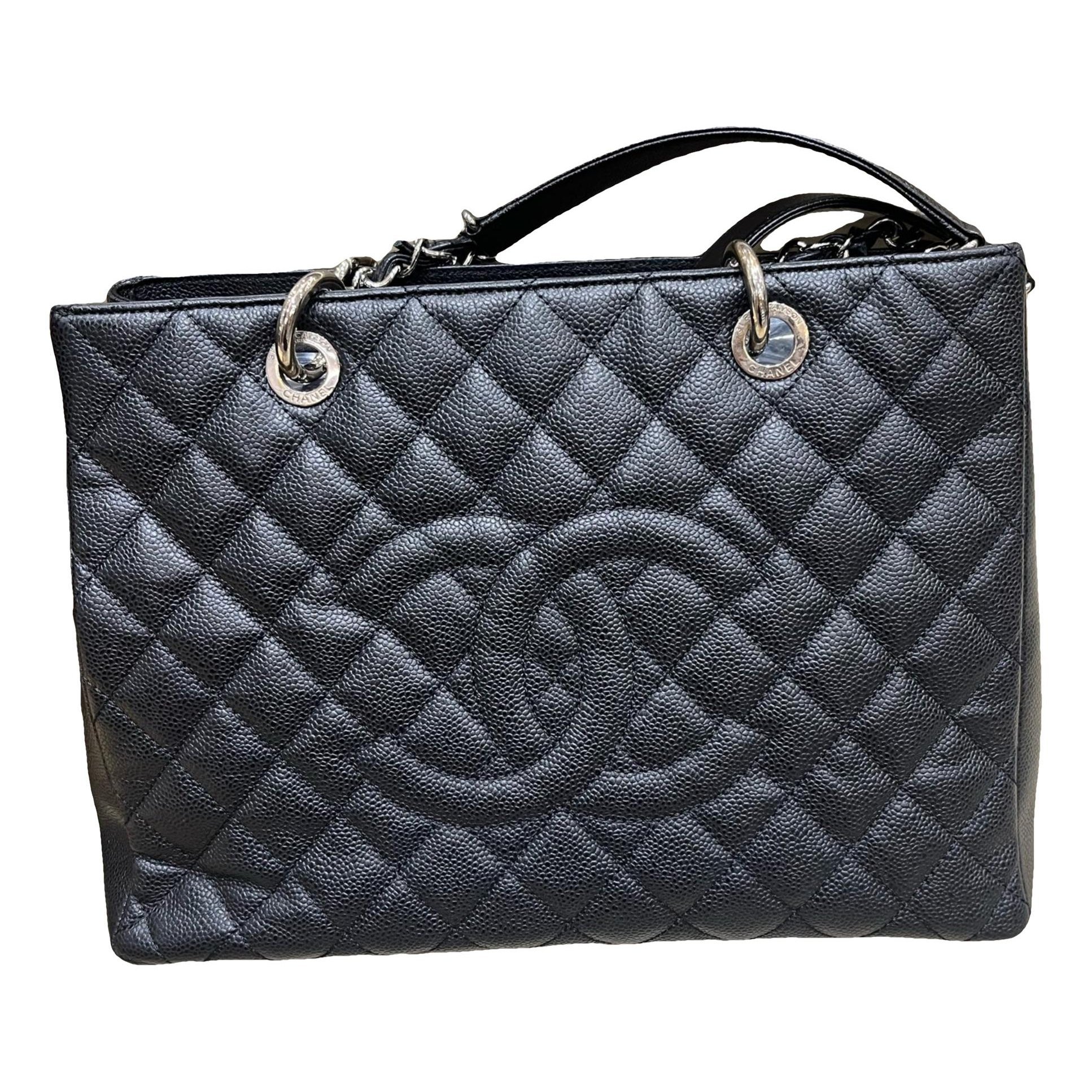 Grand shopping leather tote