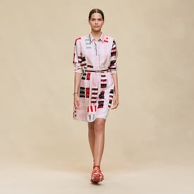 "Bride a Bloc" flared skirt