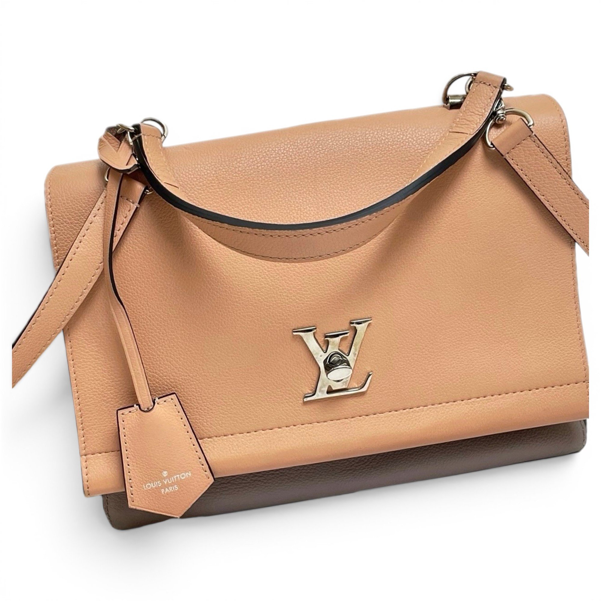 Lockme leather handbag
